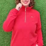 SUDADERA CON MEDIA CREMALLERA