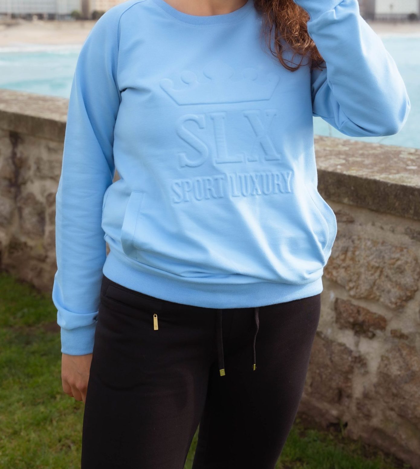 Sudadera Troquelada SLX corona - Imagen 2