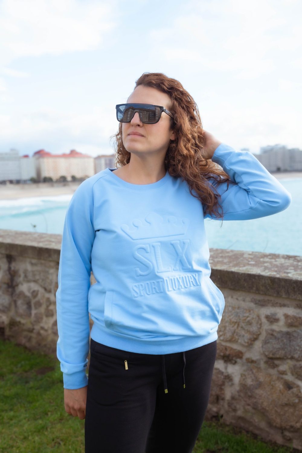 Sudadera Troquelada SLX corona