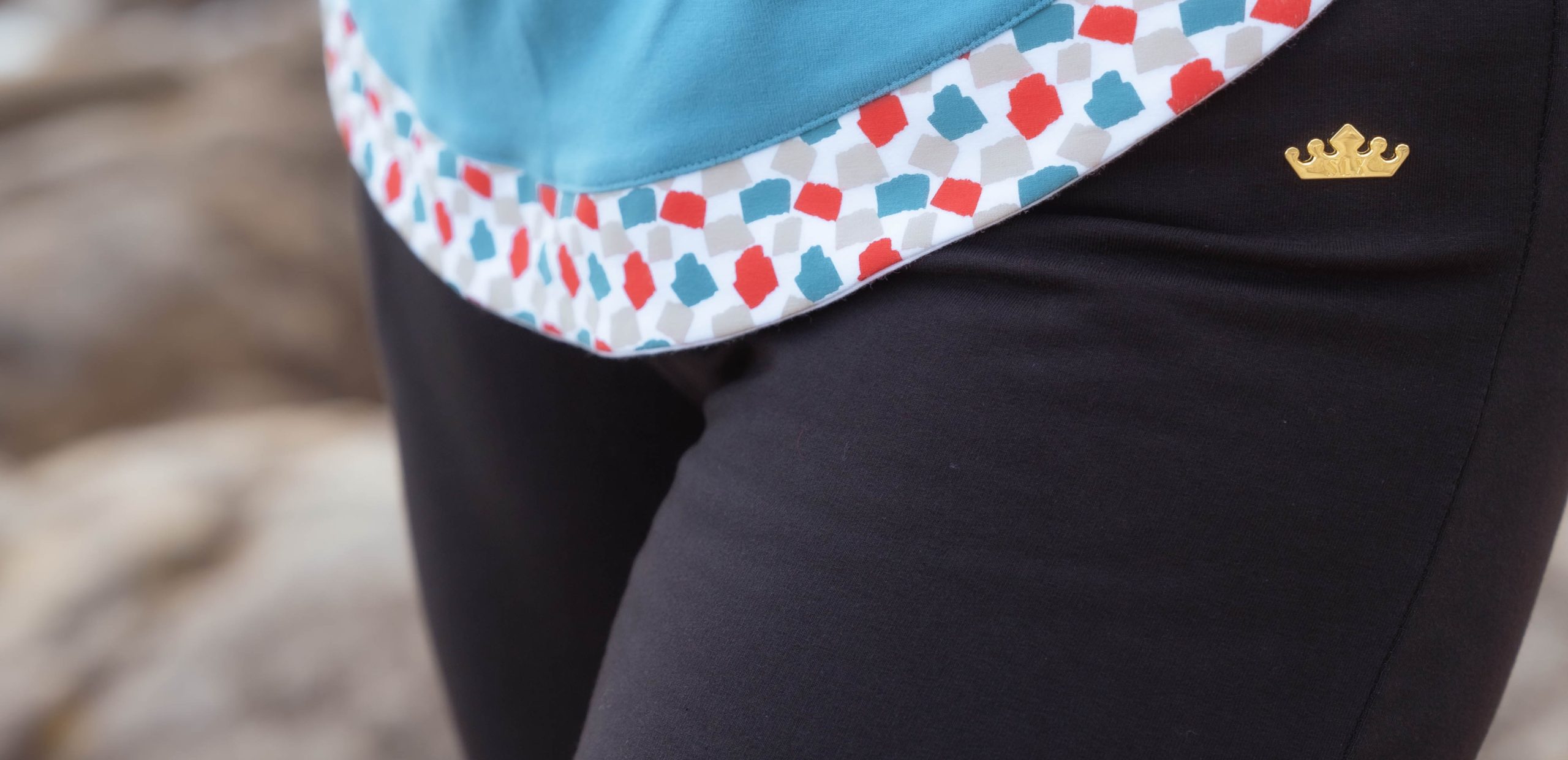 PANTALÓN DE VERANO CON EL TIRO MÁS ALTO