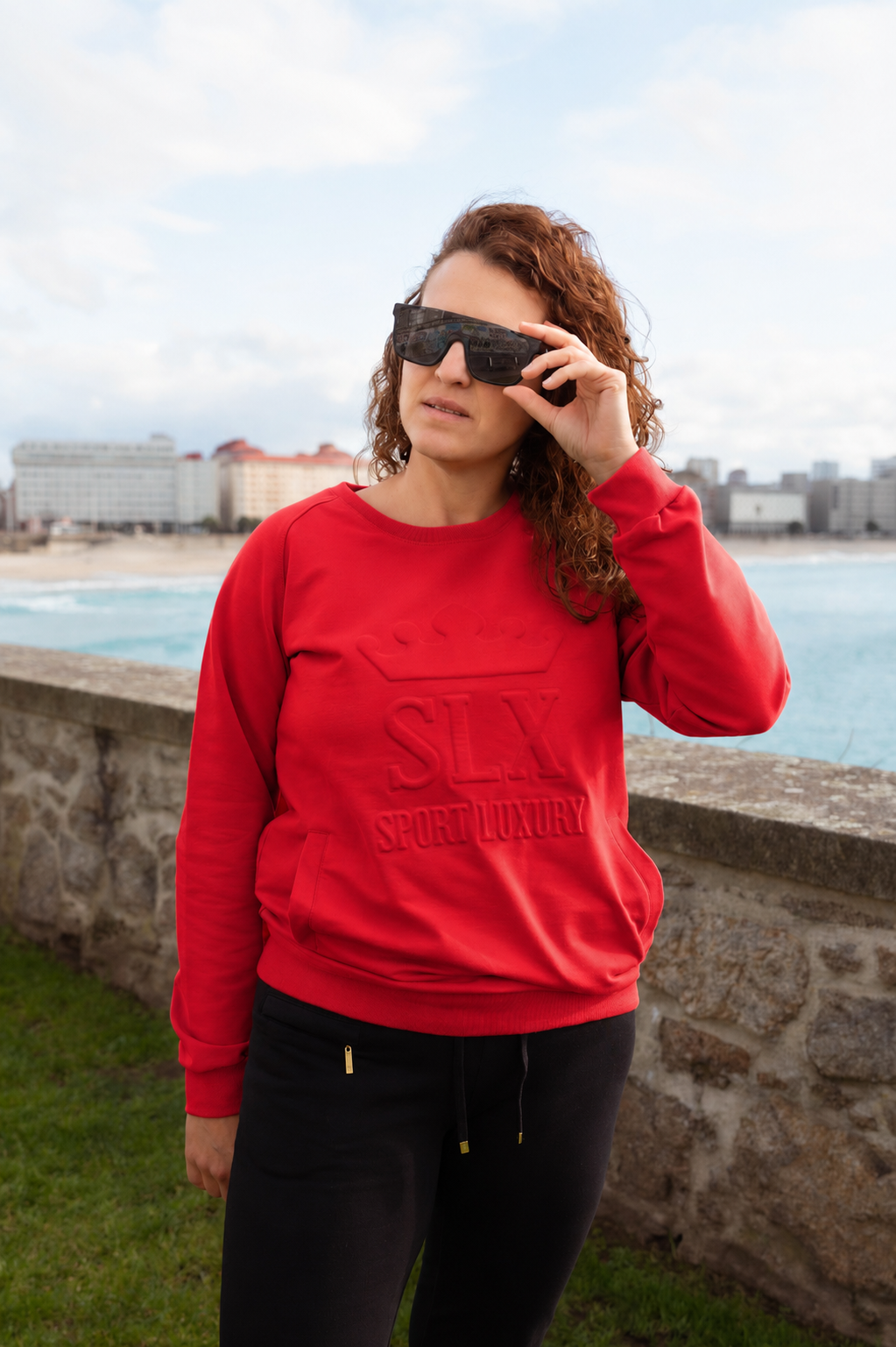 Sudadera Troquelada SLX corona - Imagen 2