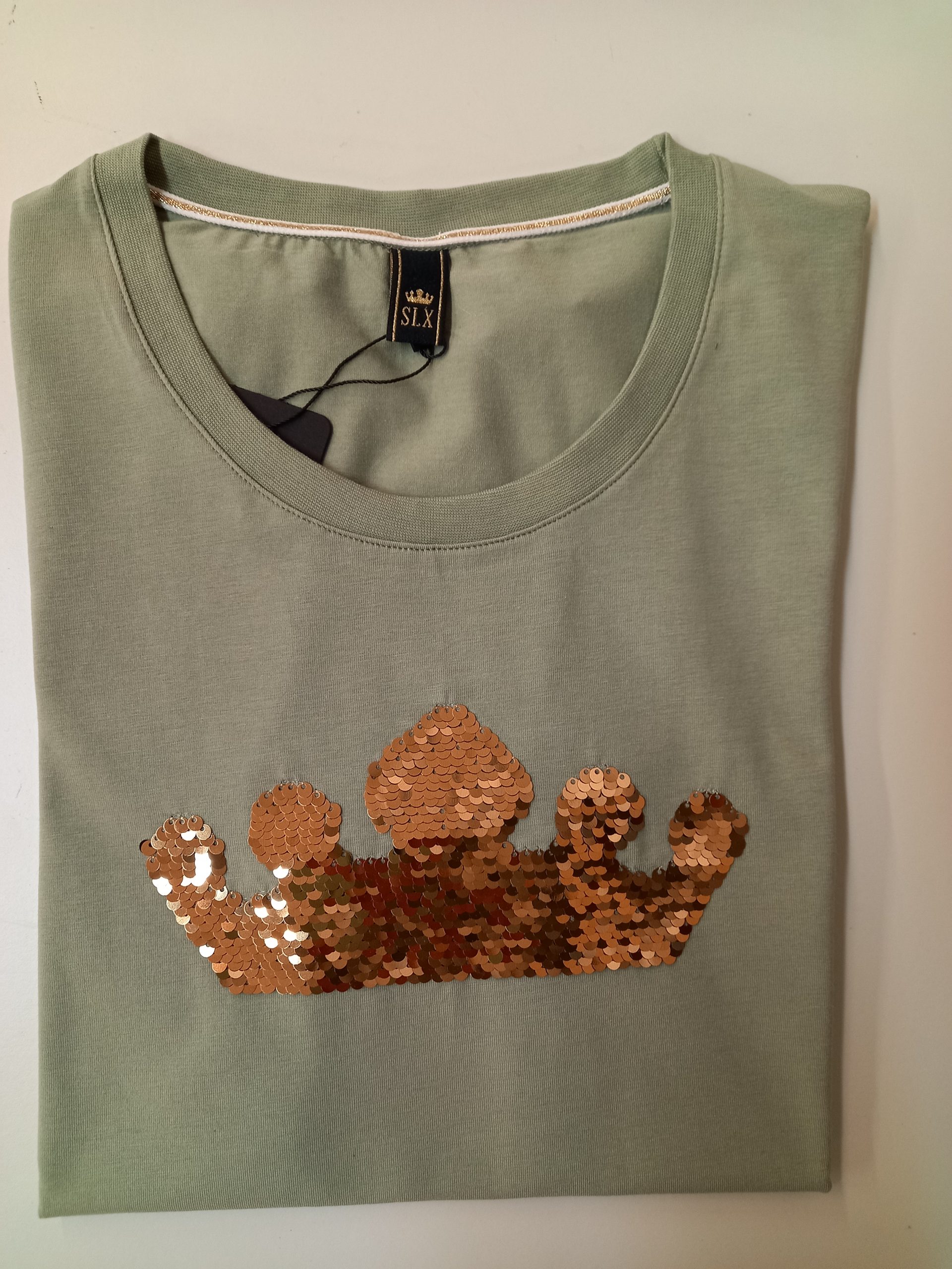 CAMISETA VERANO CORONA LENTEJUELAS REVERSIBLE - Imagen 12