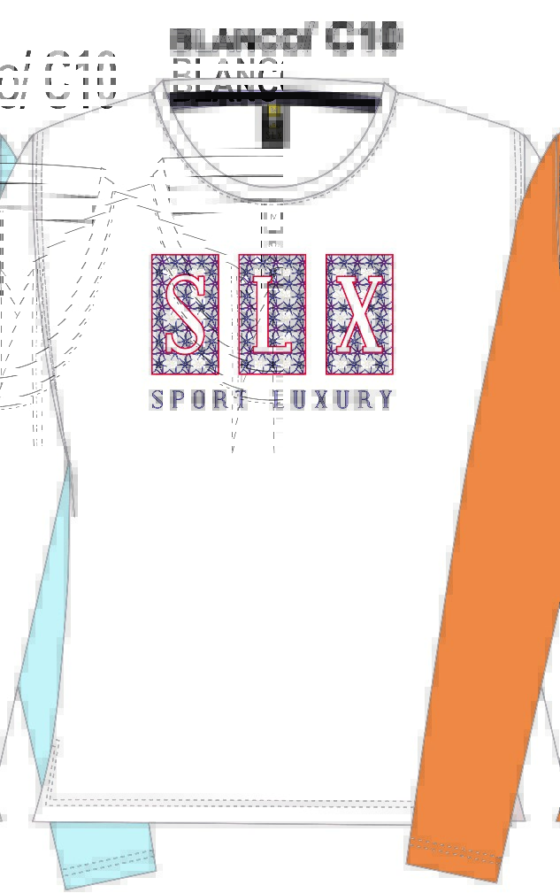 CAMISETA LOGO ESTRELLAS SLX - Imagen 3