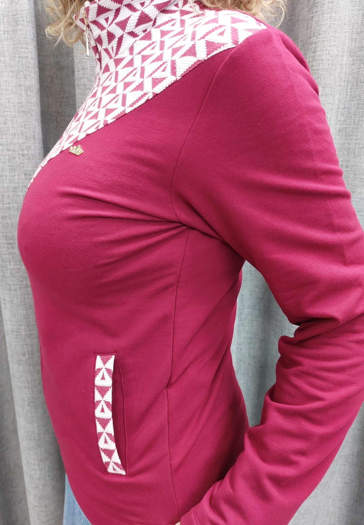 CHAQUETA DE INVIERNO JAQUARD AZTECA PICO - Imagen 3