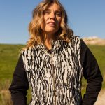 CHAQUETA INVIERNO DE PELO ESTAMPADO CEBRA