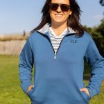 SUDADERA INVIERNO CUELLO DE RAYAS