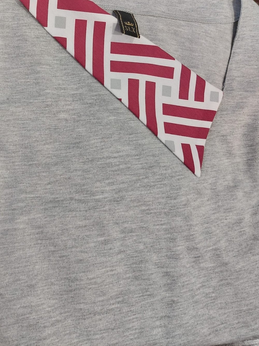 CAMISETA DE INVIERNO CUELLO GEOMÉTRICO - Imagen 3