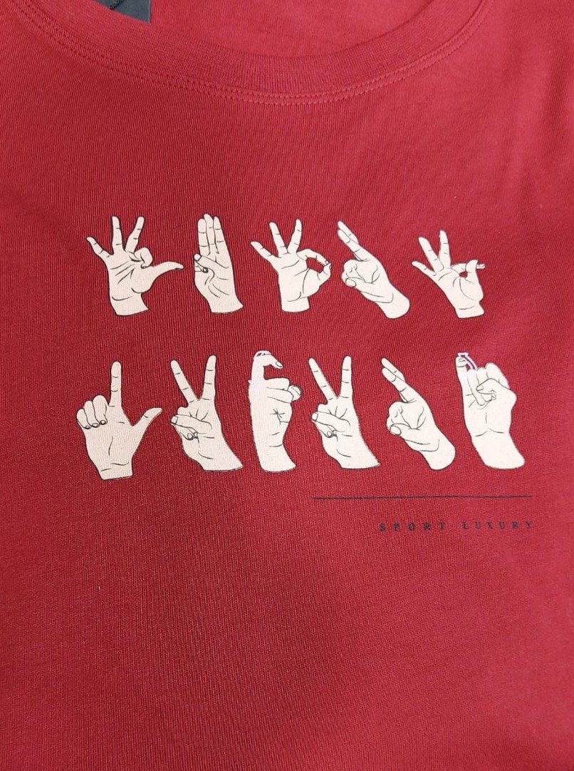 CAMISETA DE INVIERNO LENGUAJE DE SIGNOS - Imagen 4