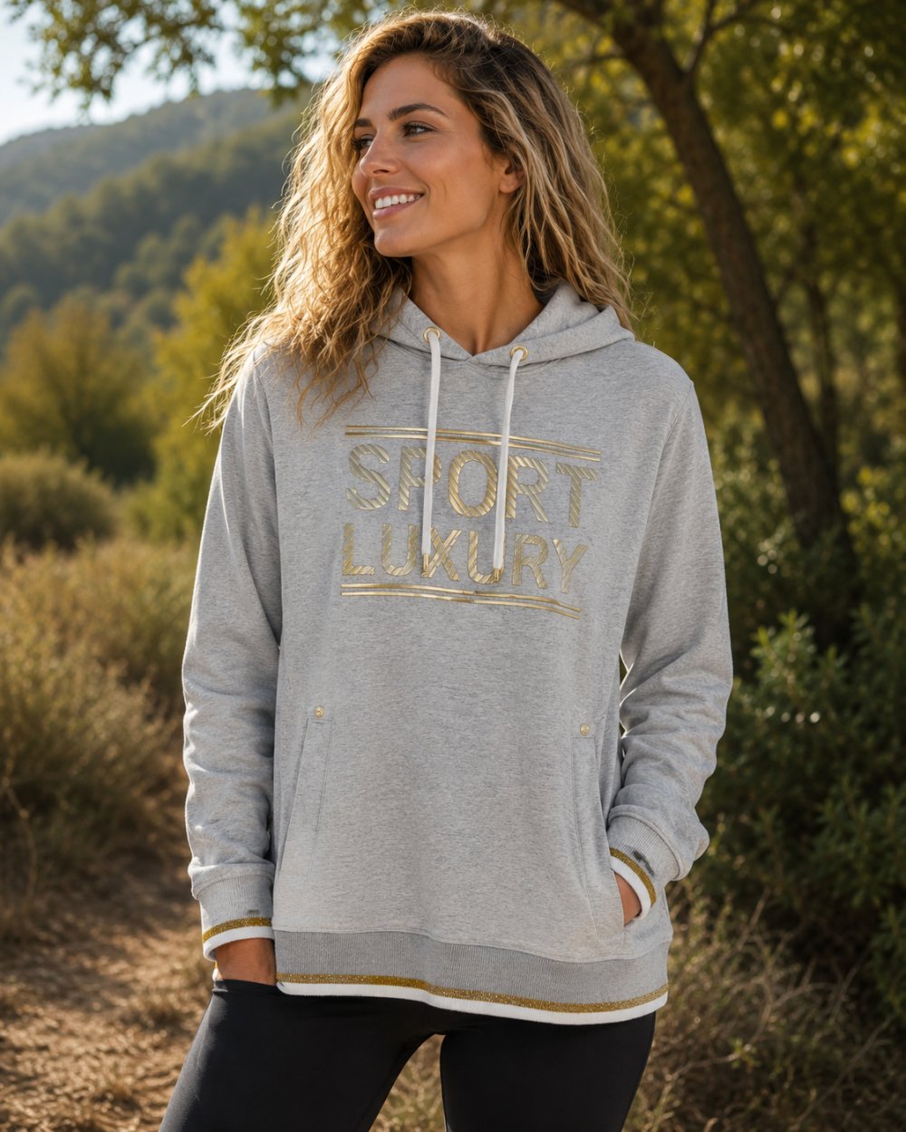 Sudadera ligera con capucha mujer I exclusivas 2026 - Imagen 4